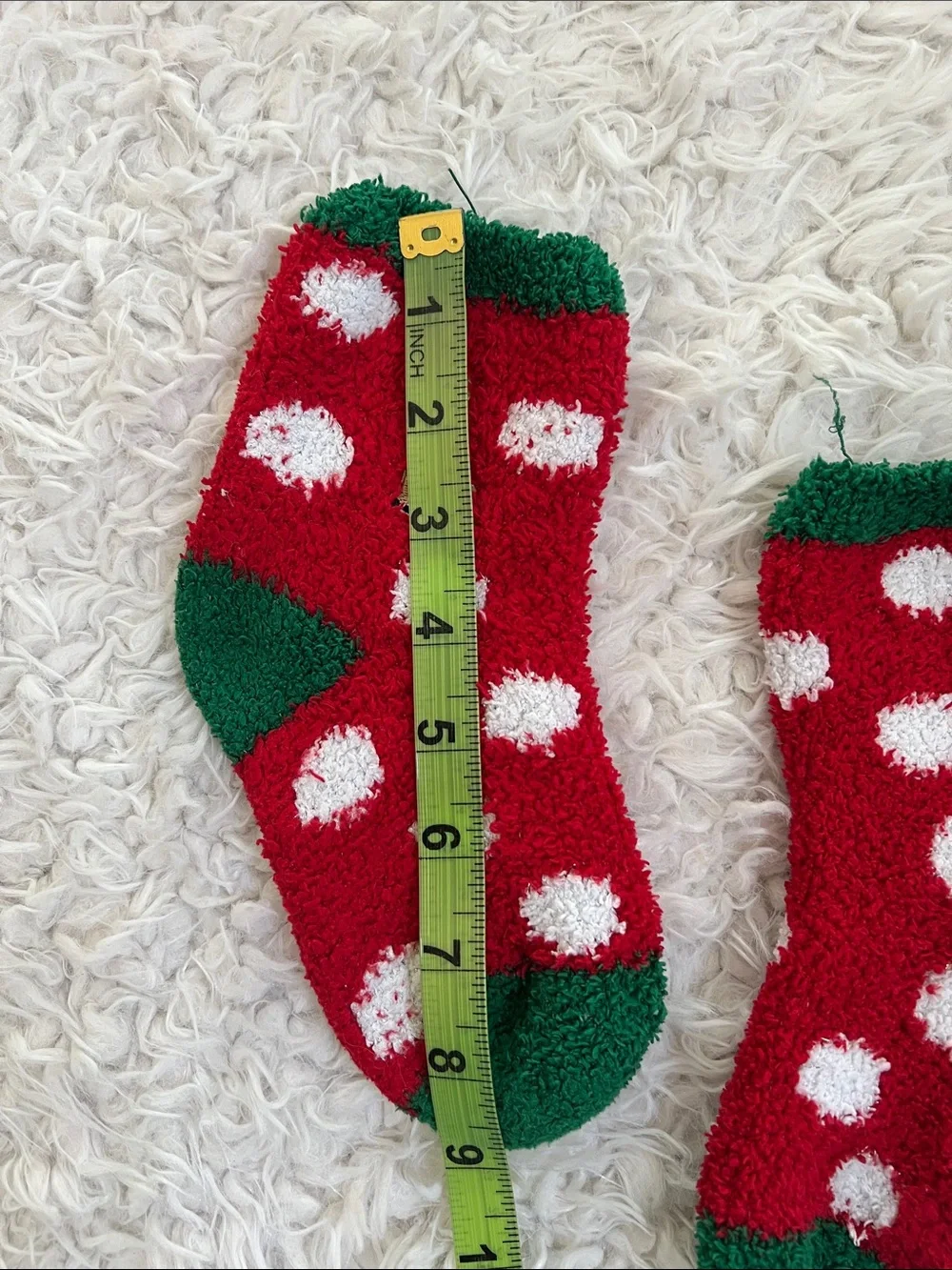 Rudolph the Reindeer Socks Fuzzy Clarice Christmas Holiday
